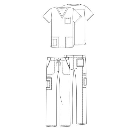 Alternative view of Στολή Ανδρική – Unisex 4725 WWE4725 / 4043 WWE4043