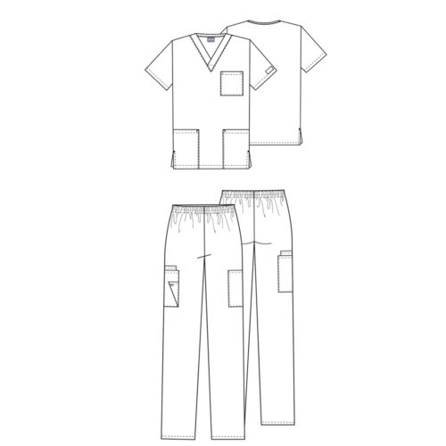 Alternative view of Στολή Unisex 4876 WWE4876 / 4200 WWE4200